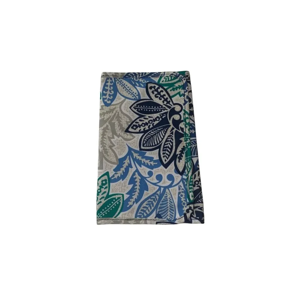 Vera Bradley Makeup Brush Organizer Travel Case Santiago Print Whimsical